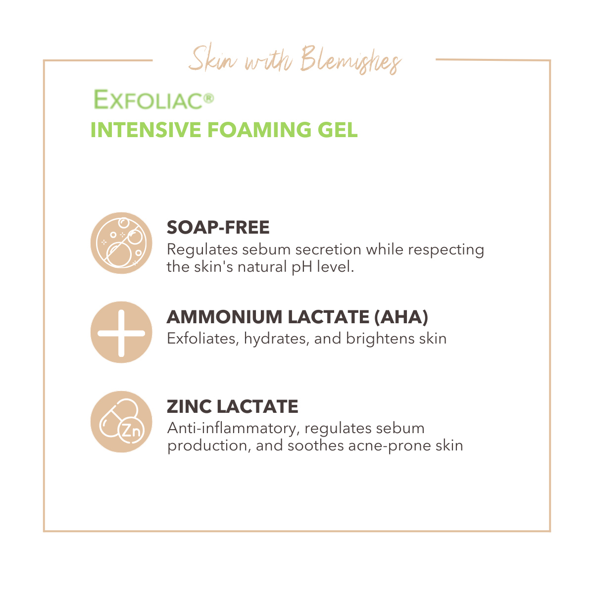 Exfoliac Intensive Foaming Gel 200ml