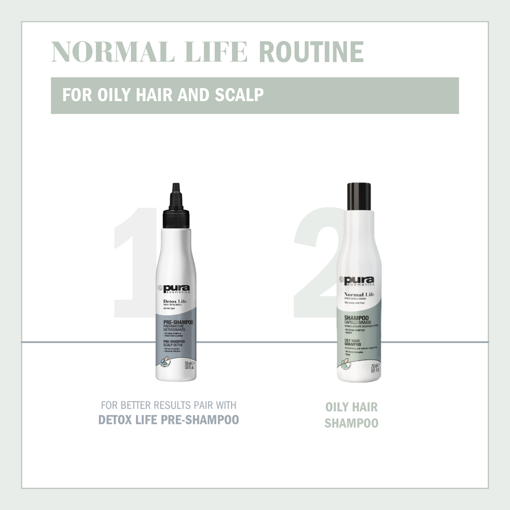 Poly Normal Shampoo Normal Life Shampoo 250ml For Oily Hair & Scalp | Colorplay Enterprise