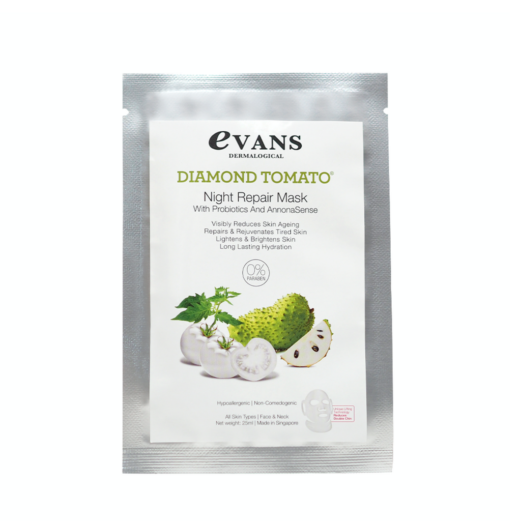 Diamond Tomato® Night Repair Mask with Probiotics and AnnonaSense (5s)