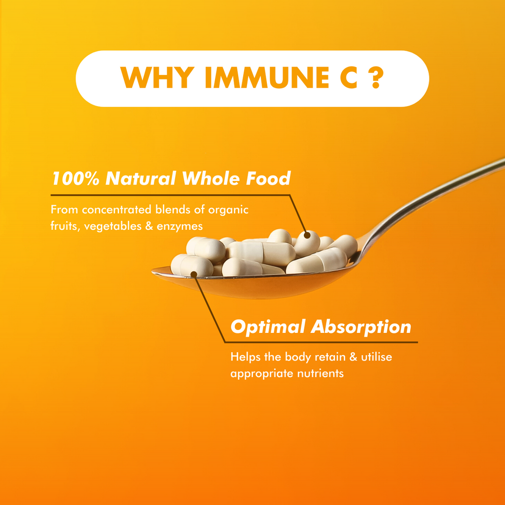 Immune C Vitamin C + Resveratrol (60 tabs)