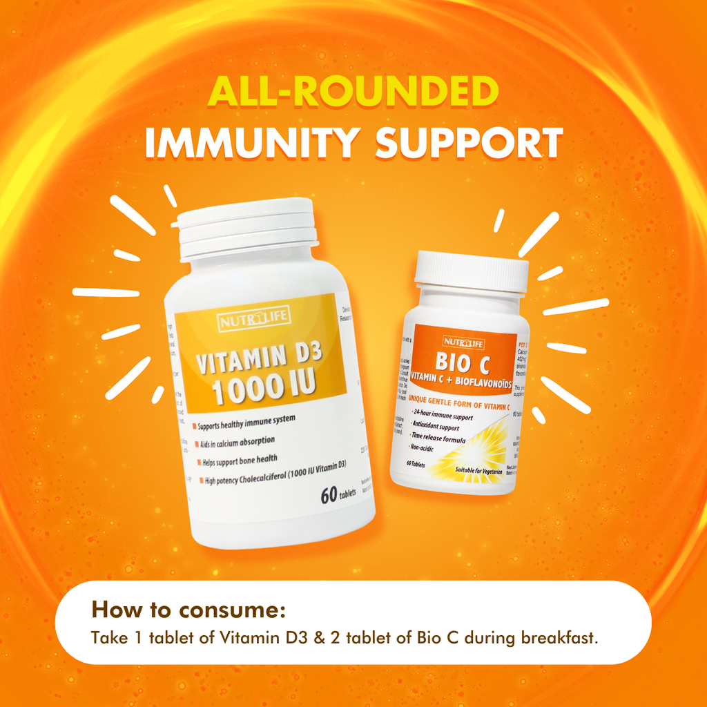 Buy NutriLife Vitamin D3 1000IU - Singapore | Colorplay Enterprise