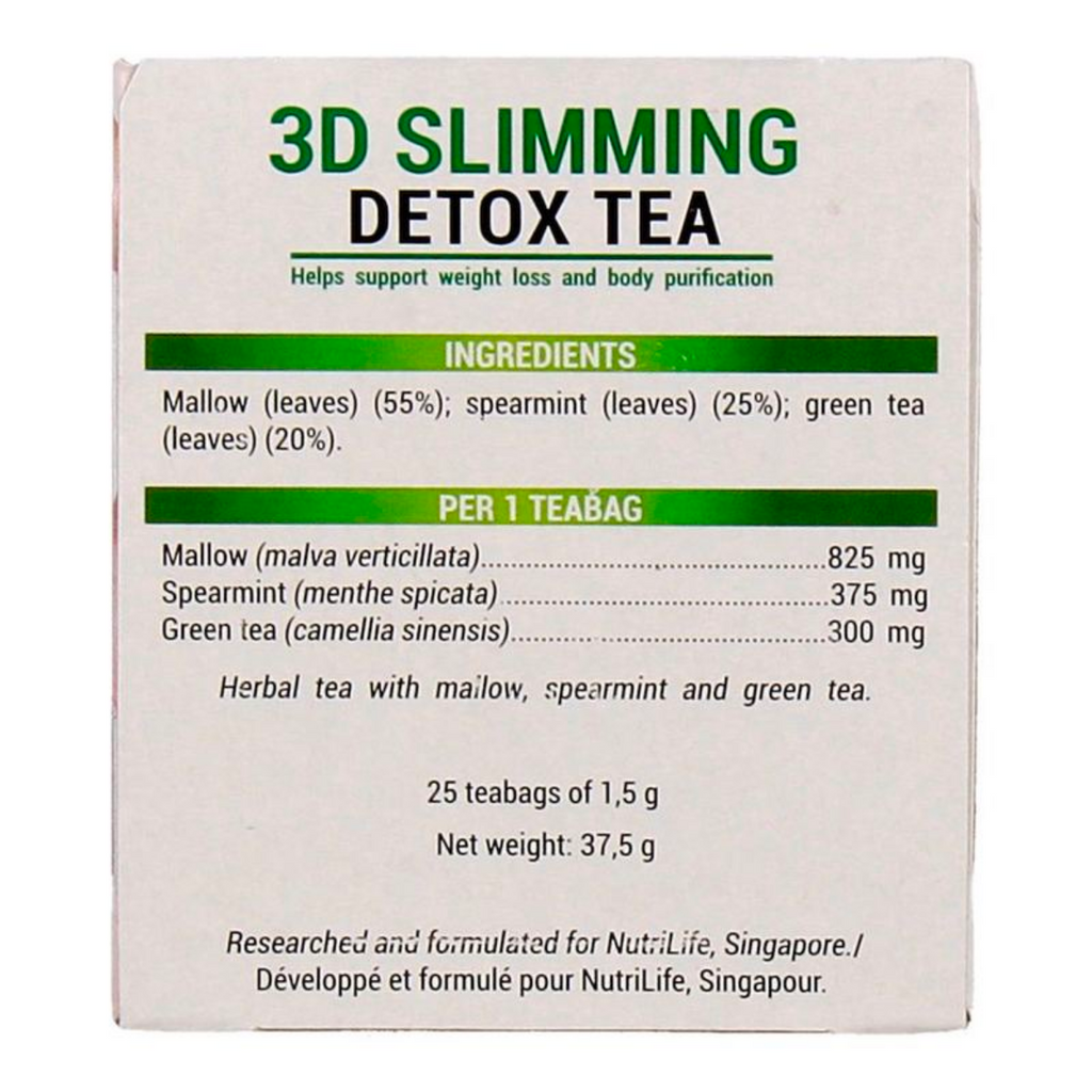 3D Slimming Detox Tea (25 sachets)